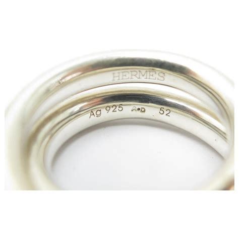 bague hermes argent vertige|bagues Hermes.